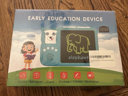 Talking flash cards - flash, w/lcd